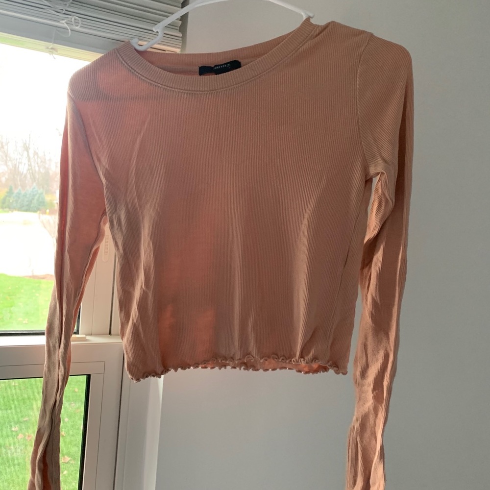 Forever 21 cropped long sleeve